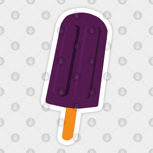 Blueberry Popsicle Day Sticker by DiegoCarvalho